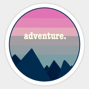 adventure Sticker